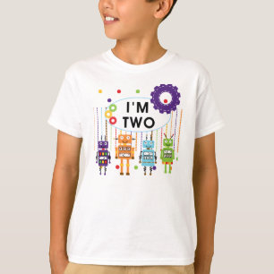 Robot camisetas y regalos de cumpleaños