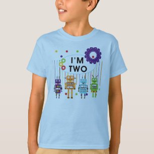 Robot camisetas y regalos de cumpleaños