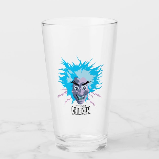 Robot Chicken Scientist Head Graphic (Anverso)