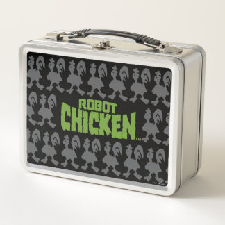 Robot Chicken Silhouette Pattern