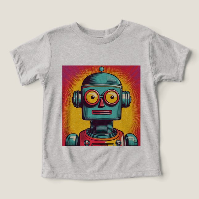 Robot de arte pop (Diseño delantero )