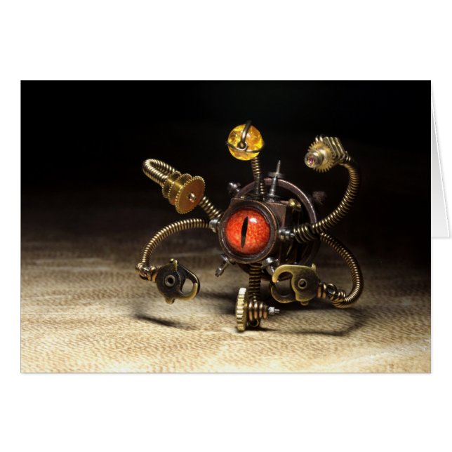 Robot del espectador de Steampunk (Anverso (Horizontal))