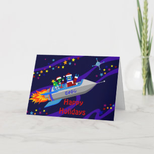 Robot del navidad con Rocket