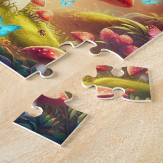 Robot encantador niños rompecabezas con giftbox