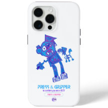 Robot Press y Gripper iPhone 15 funda