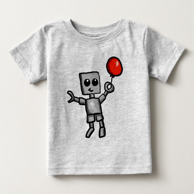Robot y camisa roja del globo (Anverso)