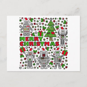 Robots de las Felices Navidad