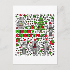 Robots de las Felices Navidad