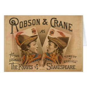 Robson y grúa - los bribones de Shakespeare