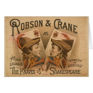 Robson y grúa - los bribones de Shakespeare
