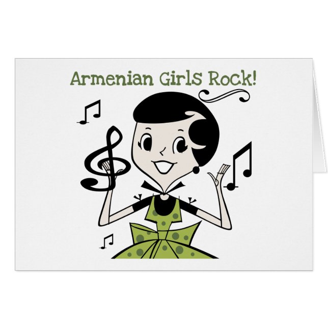 Roca armenia de los chicas (Anverso (Horizontal))