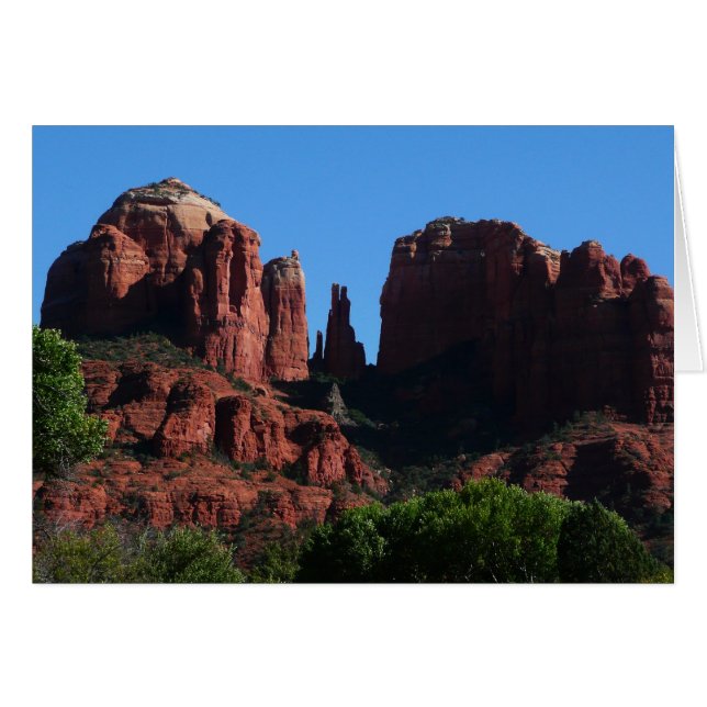 Roca catedral en el Monumento a Sedona Arizona (Anverso (Horizontal))