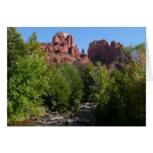 Roca Catedral y arroyo en Sedona Arizona