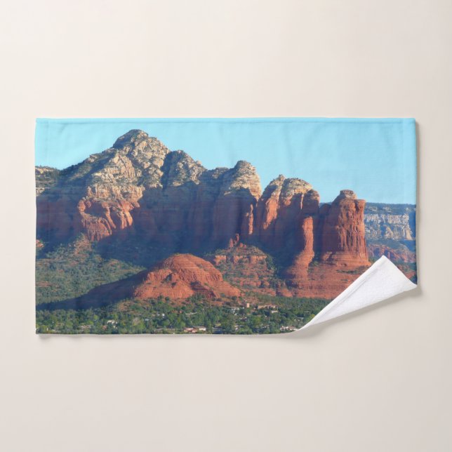 Roca Coffee Pot I en Sedona Arizona (Toalla de mano)
