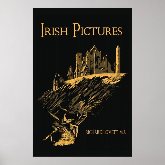Roca de arte vectorial de Cashel Irlanda, portada  (Frente)