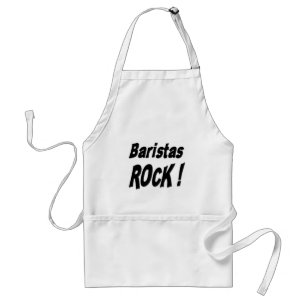 ¡Roca de Baristas! Delantal