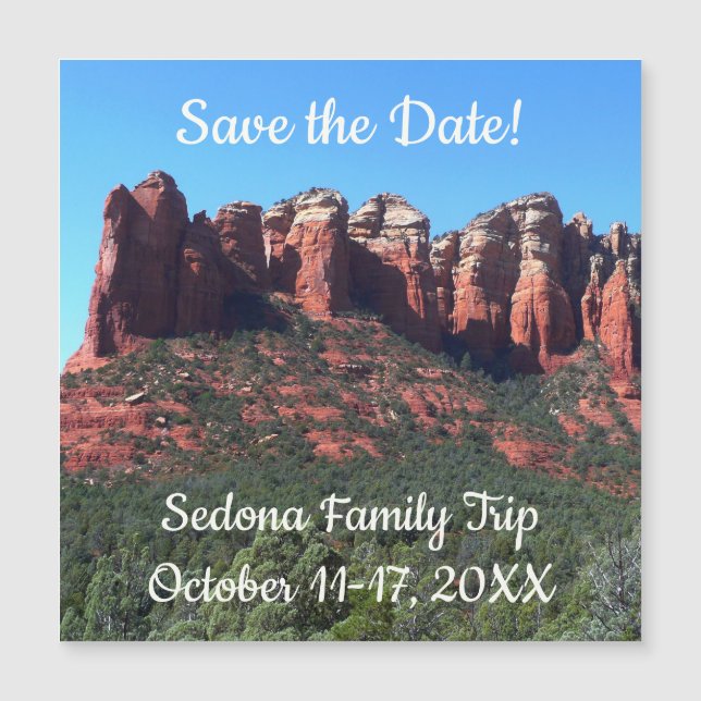 Roca de café II en Sedona Arizona (Anverso)