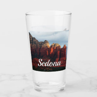Roca de café nublado en Sedona Arizona