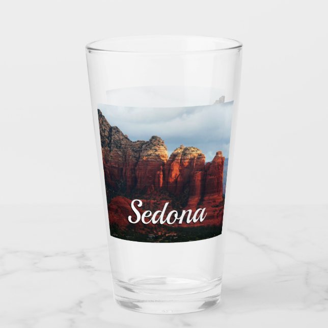 Roca de café nublado en Sedona Arizona (Anverso)