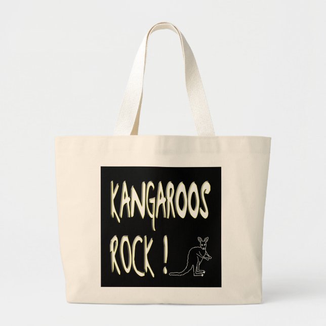 ¡Roca de KangaROOS! La bolsa de asas (Frente)