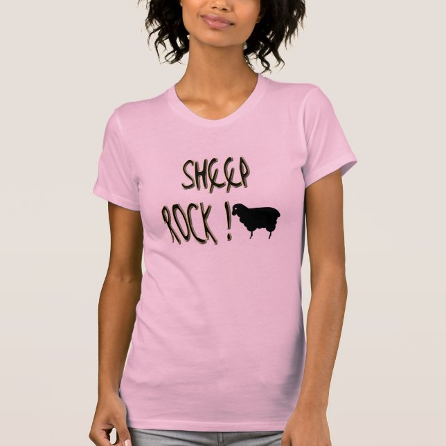 ¡Roca de las ovejas! Camiseta (Anverso)