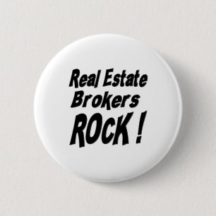 ¡Roca de los agentes inmobiliarios! Botón