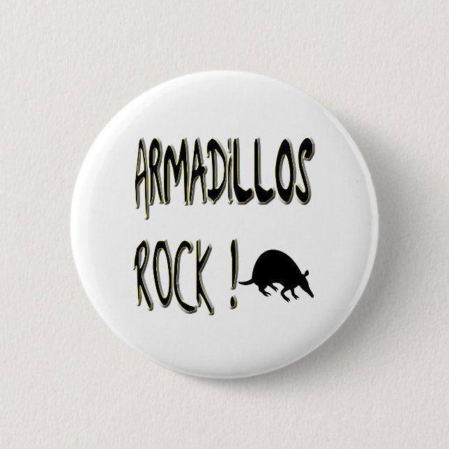 ¡Roca de los armadillos! Botón (Anverso)