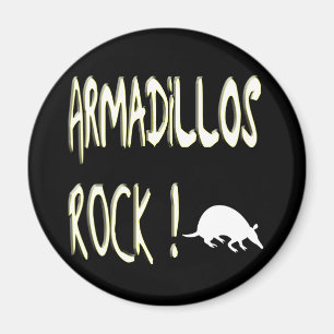 ¡Roca de los armadillos! Imán