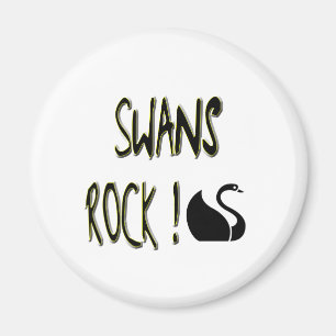 ¡Roca de los cisnes! Imán