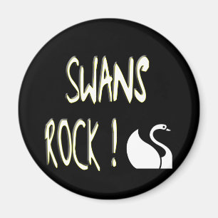 ¡Roca de los cisnes! Imán