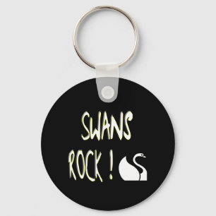 ¡Roca de los cisnes! Llavero
