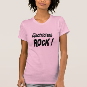 ¡Roca de los electricistas! Camiseta