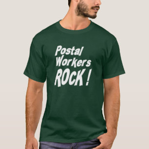 ¡Roca de los empleados de correos! Camiseta