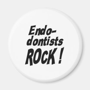 ¡Roca de los Endodontists! Imán