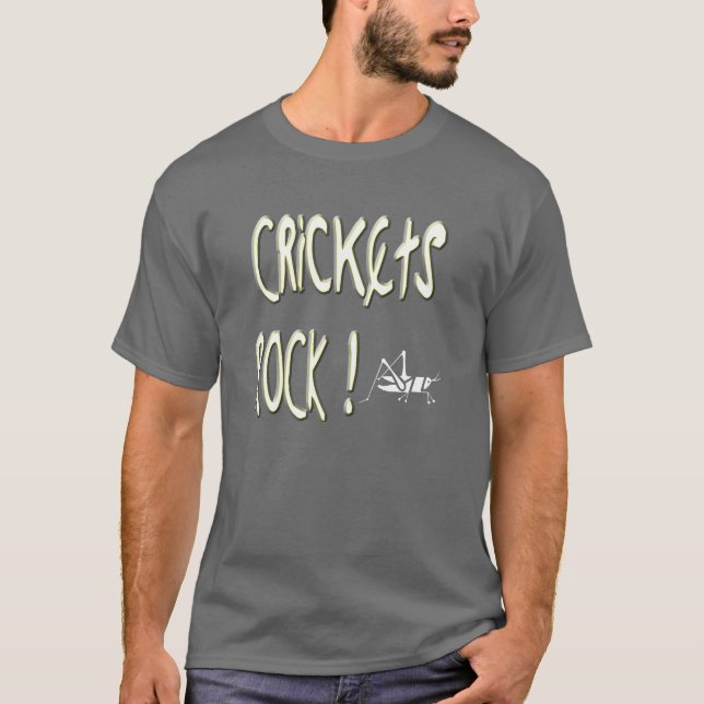 ¡Roca de los grillos! Camiseta (Anverso)