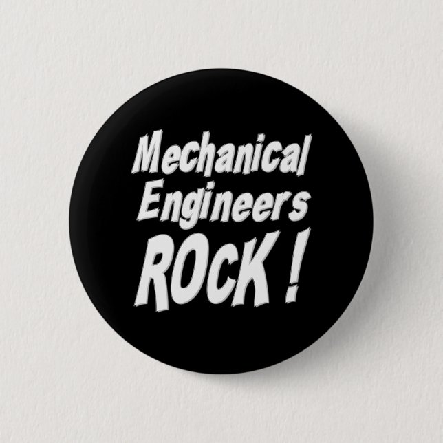 ¡Roca de los ingenieros industriales! Botón (Anverso)