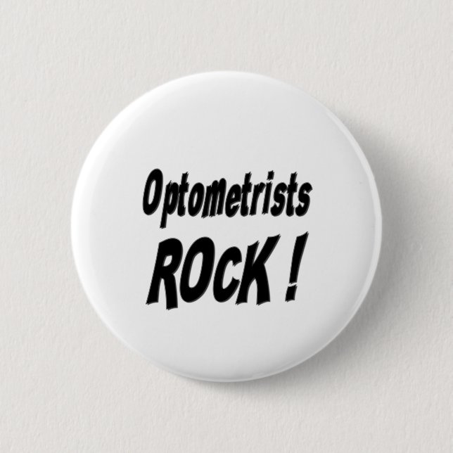 ¡Roca de los optometristas! Botón (Anverso)