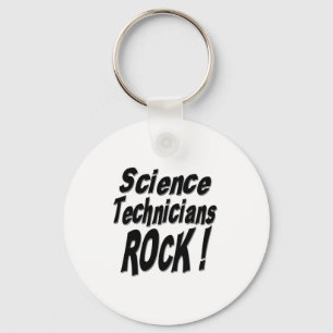 ¡Roca de los técnicos de la ciencia! Llavero
