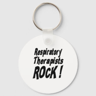 ¡Roca de los terapeutas respiratorios! Llavero