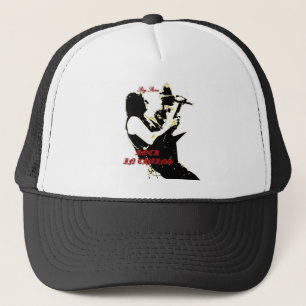 ROCA DE PIEDRA DE ROY EN GORRA DEL LOGOTIPO DE LAS