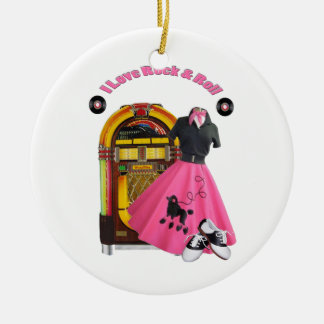 roca del amor de los años 50 I y ornamento del