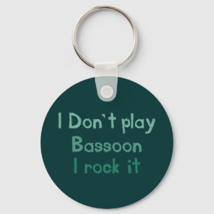 Roca del Bassoon él llavero