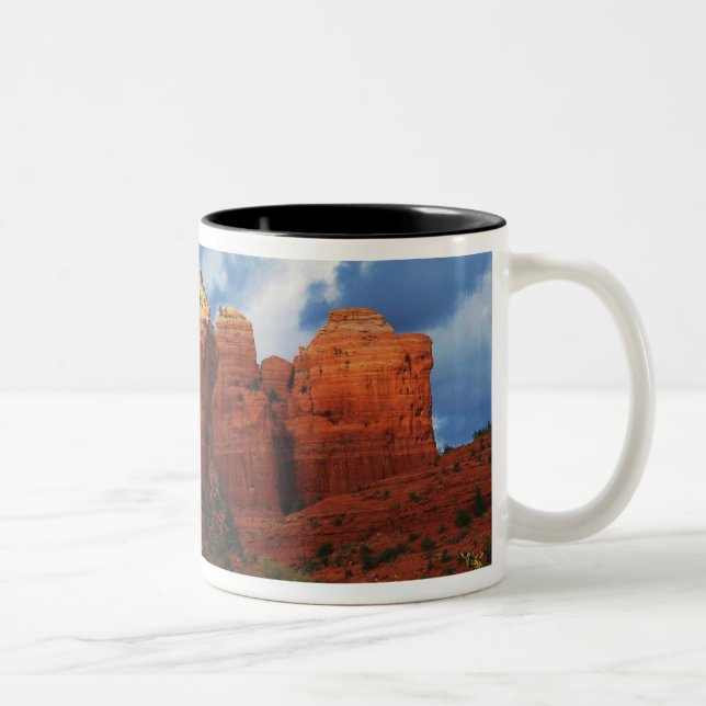 Roca del pote del café en taza del regalo de (Derecha)
