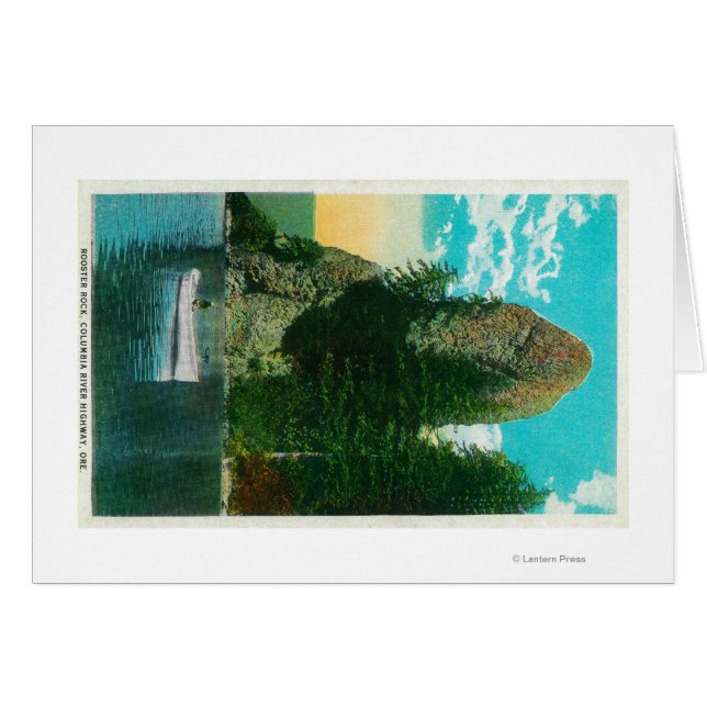 Roca galopante en el río Columbia (Anverso (Horizontal))