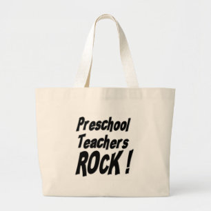 ¡Roca preescolar de los profesores! La bolsa de