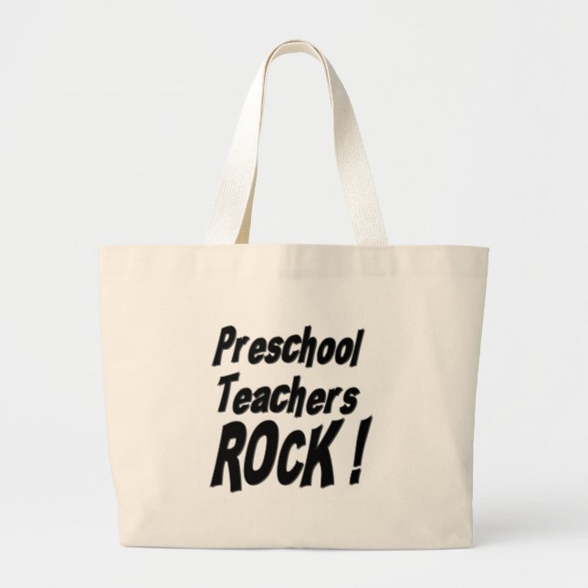 ¡Roca preescolar de los profesores! La bolsa de (Frente)