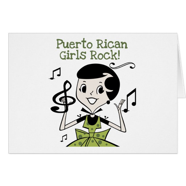 Roca puertorriqueña de los chicas (Anverso (Horizontal))