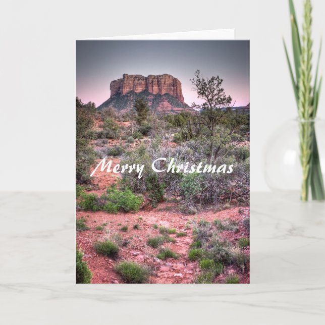 Roca Sedona, Arizona, Felices Navidad de Bell (Anverso)