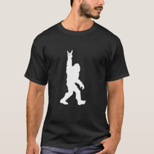 Roca y camiseta divertida para Sasquatch B