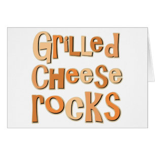 Rocas asadas a la parrilla del queso